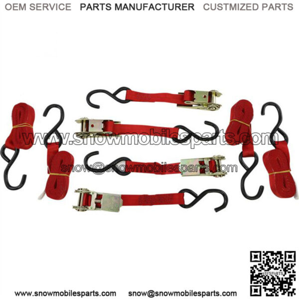 Ratchet Tie-Downs (4-Pack) - 15531