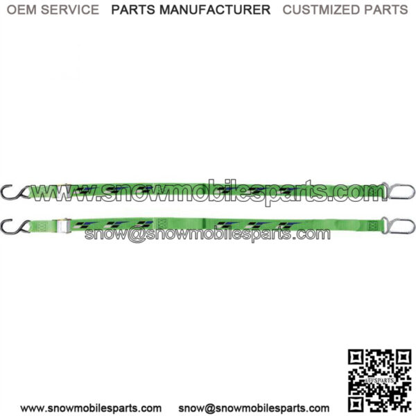 Factory Effex Kawasaki Tie-Downs - 22-45182