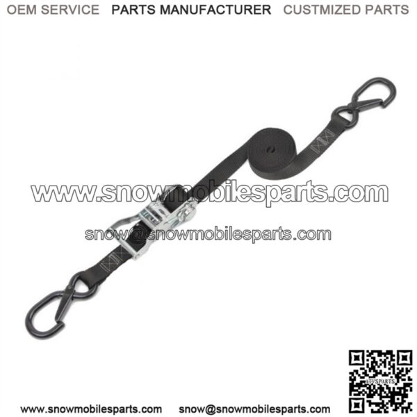 Heavy-Duty Ratchet Tie-Down - 1" x 12'