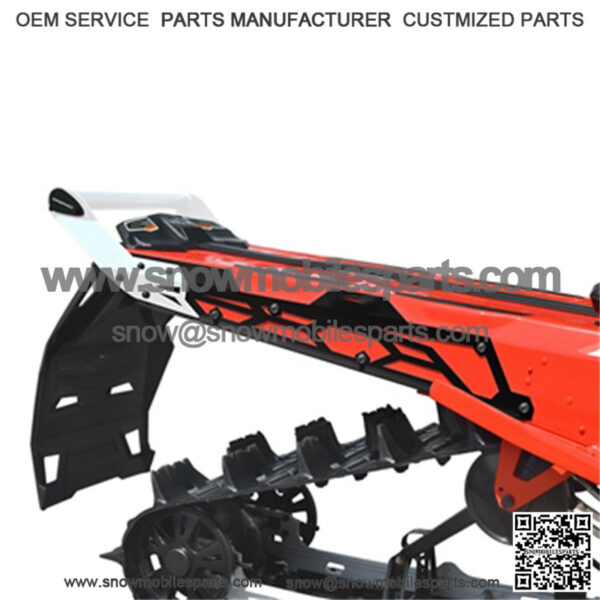 Straightline Hide   N   Go (HNG) Rear Bumper Rear - Aluminum - Fits Ski-doo