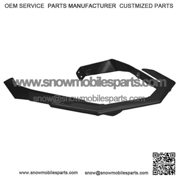 Straightline Sport Series Bumper Front - Aluminum - Fits Ski-doo