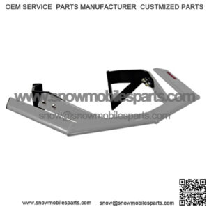 Straightline Sport Series Bumper Rear - Aluminum - Fits Polaris