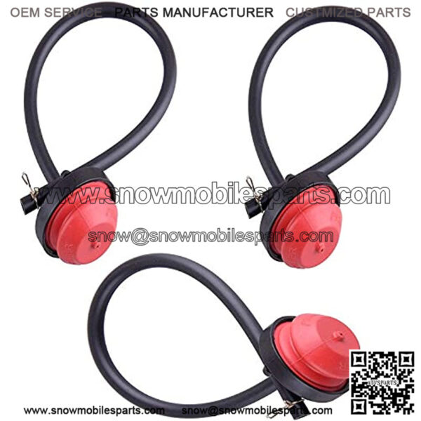 951-10888A Primer Bulb Line Hose for Compatible with MTD Cub Cadet Craftsman Troy Bilt 0682A 32180C AV520 HMSK100 HMSK105 HMSK110 Snow Blower Parts (Pack of 3)