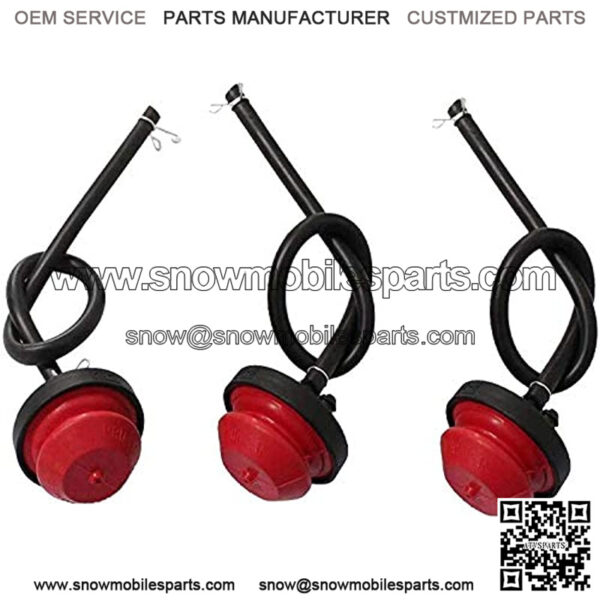 951-10888A Primer Bulb Line Hose for Compatible with MTD Cub Cadet Craftsman Troy Bilt 0682A 32180C AV520 HMSK100 HMSK105 HMSK110 Snow Blower Parts (Pack of 3) - Image 2