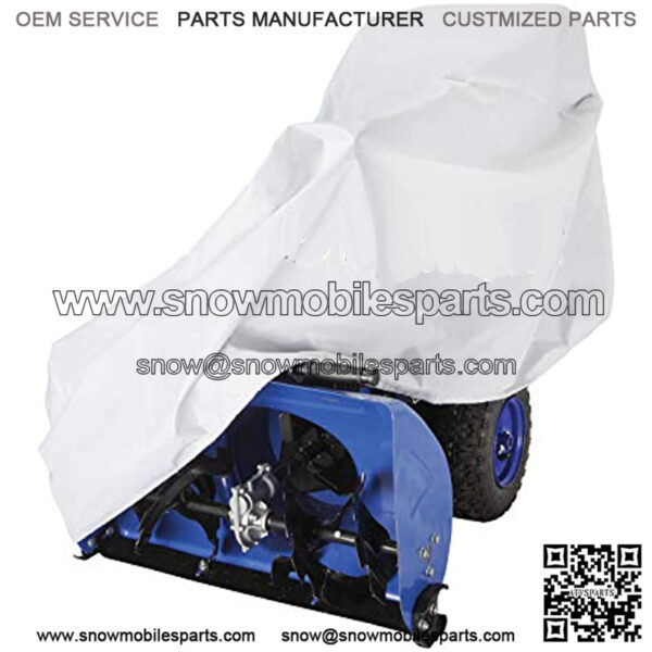 SJCVR-24 24-in Universal Dual Stage Snow Blower Protective Cover - Image 2