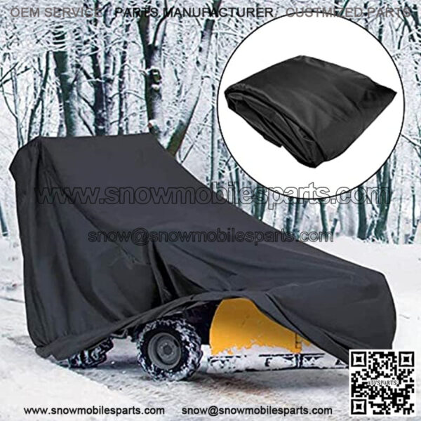 Snow Blower Accessories Snow Thrower Cover Dustproof Universal Fit Snow Blower Cover - Image 4
