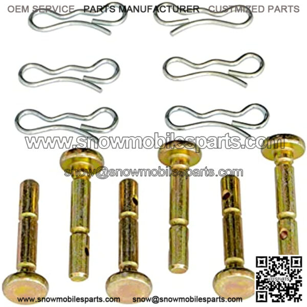 Craftsman CMXGZAM241055 Snow Blower Shear Pins, Silver/Gold - Image 2