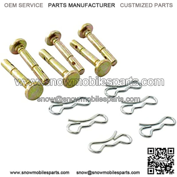 Craftsman CMXGZAM241055 Snow Blower Shear Pins, Silver/Gold - Image 3