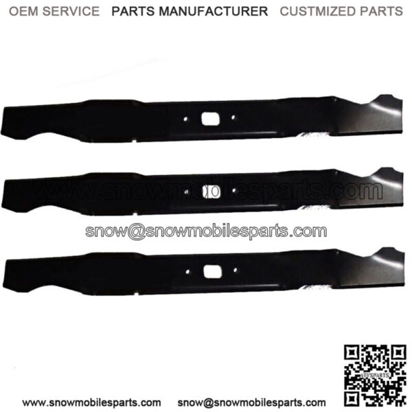 3 Mulching Blades 942-0741A Fits Cub Cadet MTD Troy Bilt 21" Walk Behind 1995-up