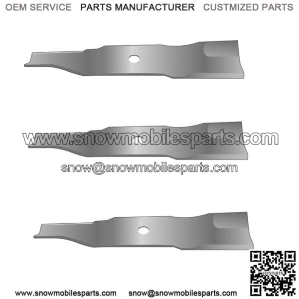 11564 1004772 (3)Blades for 48" Fits Cub Cadet Zero Turn Mower