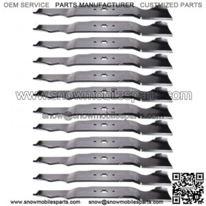 12PK Blades Fits Cub Cadet GT1054 GTX1054 GT1554 w/ 54" Deck 942-0677B