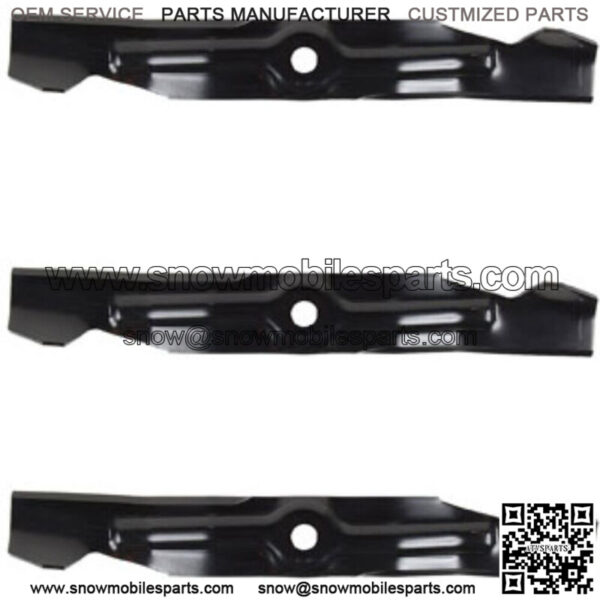 3 50" Cut Heavy Duty Mower Blades Fits Cub Cadet 759-04047 94204068 LT1024 LT105