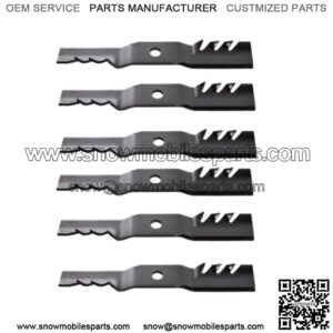 596-300 6 Pack Blades Fits Cub Cadet 60" Mower