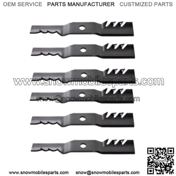 596-300 6 Pack Blades Fits Cub Cadet 60" Mower