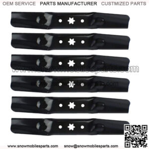 6 Blades MTD Fits Cub Cadet RZT-L50 RZT-S50 XT1-LT50 XT1-GT50 XT2-LX50 942-05052