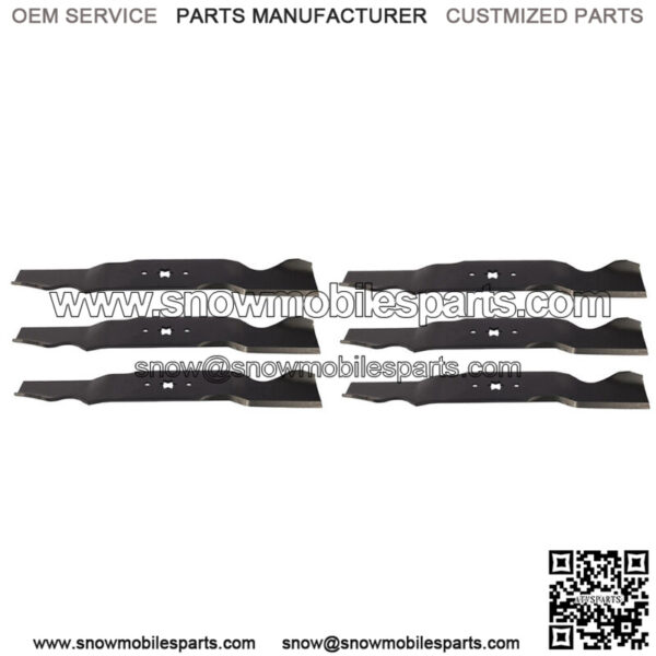 6 Mower Blades Fits Cub Cadet MTD 54" 742-0677A B 942-0677A B 7420677 335-885