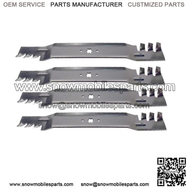 4PK Blades for MTD Fits Cub Cadet 42-04290 942-04290 942-04244 942-04244A