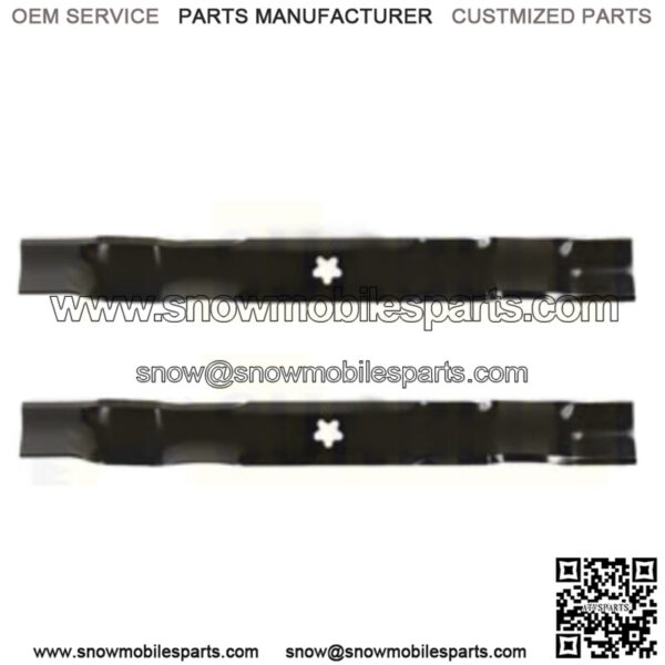 2pk Blades Fit 42" Craftsman Riding Lawn Mower 138971 134149 532138971