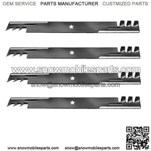 4PK Mulching Blades for Craftsman 405380 532405380 403107