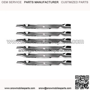 6 Pack Mower Blades fit Craftsman Poulan Husqvarn 42" 777134149 532134149