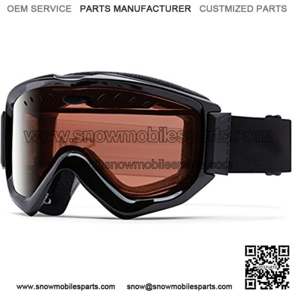 Smith Optics Knowledge OTG Regulator Series Snocross Snowmobile Goggles Eyewear - Black/RC36 / One Size Fits All
