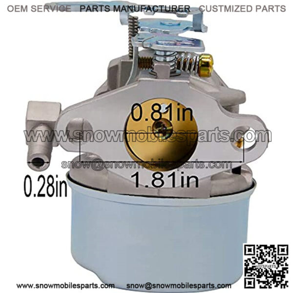 640084B Carburetor for 5HP 632107 Snow Blower Carburetor,932006 632536 640084 640105 640299 632107A 640084A 640299A 640299B1 TORO 38035 38052 38054 38052C 38035C 38056 Snow Blower Carburetor - Image 2