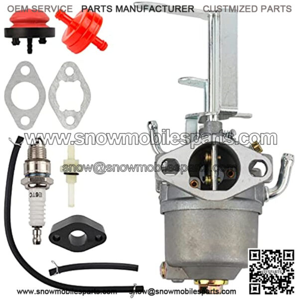 Carbhub Carburetor for Power Clear 180 PC180 418ZR 418ZE Toro 119-1980 Toro 38587 38272 38282 38452 Snow Blower 119-1570 119-1928 119-1977 Carb with Primer Bulb Fuel Filter Heat Shield - Image 2