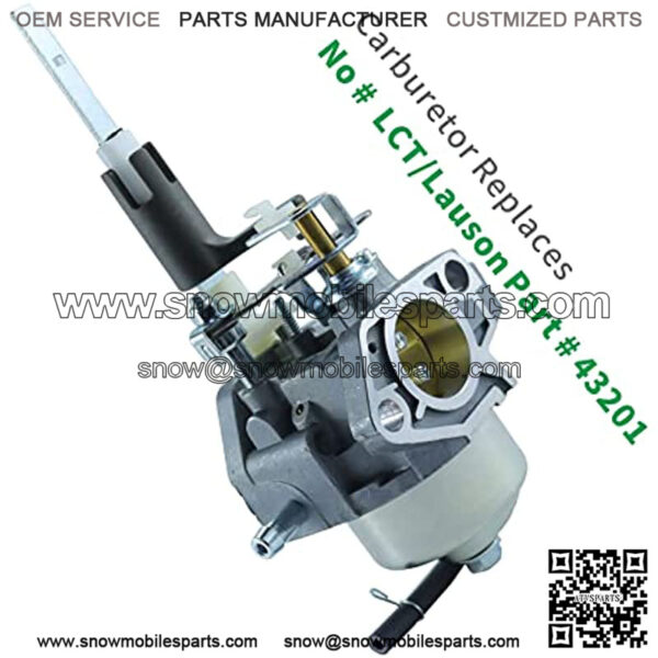 Carburetor Replaces 43201 for LCT Lauson 43201 Carb for L12D 414cc Snow Blower Engines - Image 3