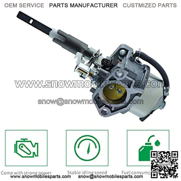 Carburetor Replaces 43201 for LCT Lauson 43201 Carb for L12D 414cc Snow Blower Engines - Image 4
