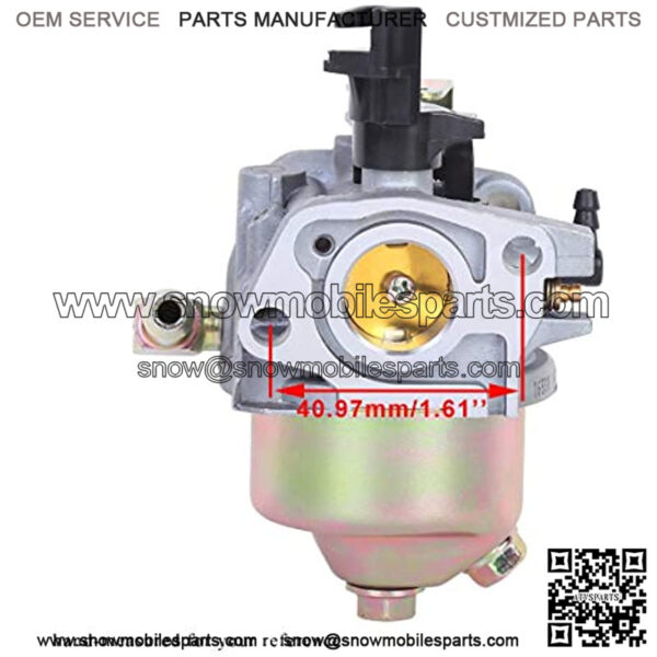 951-12705 Carburetor for Troy-Bilt Storm 2410 31AS62N2711 31AS2P5C711 2620 31AS2P5C Squall 2100 Replaces MTD Yard Machines 31AM62EE700 31AS62EE731 31AS2N1C701 Cub Cadet 524SWE Snow Blower - Image 2
