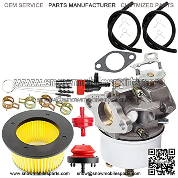 Carburetor Air Filter Compatible with 632113 632113A HS40 HSSK40 Toro 38010 38015 38250 Snowthrower 421 521 Snowblower 4HP 5HP Adjustable 056-326 520-962 50-662 056326 520962 50662