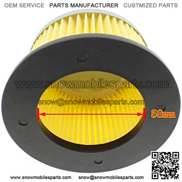 Carburetor Air Filter Compatible with 632113 632113A HS40 HSSK40 Toro 38010 38015 38250 Snowthrower 421 521 Snowblower 4HP 5HP Adjustable 056-326 520-962 50-662 056326 520962 50662 - Image 4