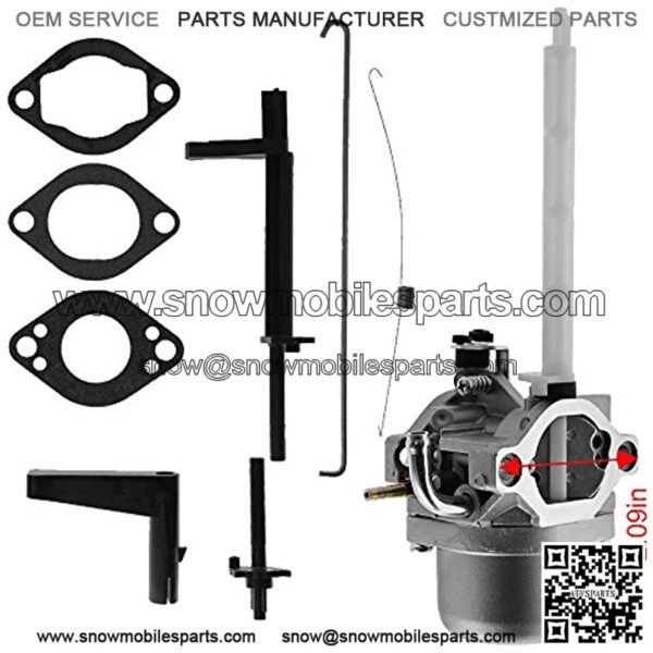 796122 Carburetor Replacement for 794593 793161 696737 MTD Snowblower Snowthrower Tractor 20A113 20A114 20M107 20M114 Series Engines