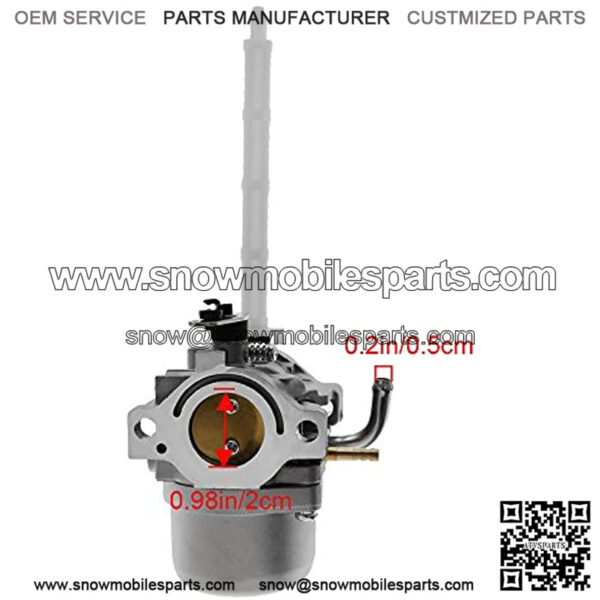 796122 Carburetor Replacement for 794593 793161 696737 MTD Snowblower Snowthrower Tractor 20A113 20A114 20M107 20M114 Series Engines - Image 2