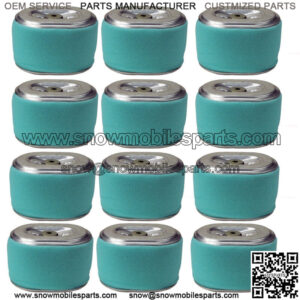 12PK Air Filter Fits Honda 17210-Z4M-821 GX140-GX200 GX110 (Cyclone) GX120