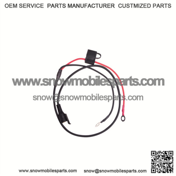 Electric Lens Power Cord with Inline Fuse