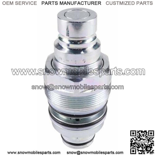 KV0511-77140 Hydraulic Breakaway Coupler, Male Fits Kubota