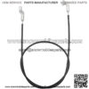 Snowblower Speed Selector Cable 746-04397 for MTD Craftsman Huskee 2 Stage
