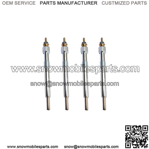 4X Glow Plug 6684850 Fits Bobcat S130 S150 S175 S185 Fits Kubota V2203 V2203