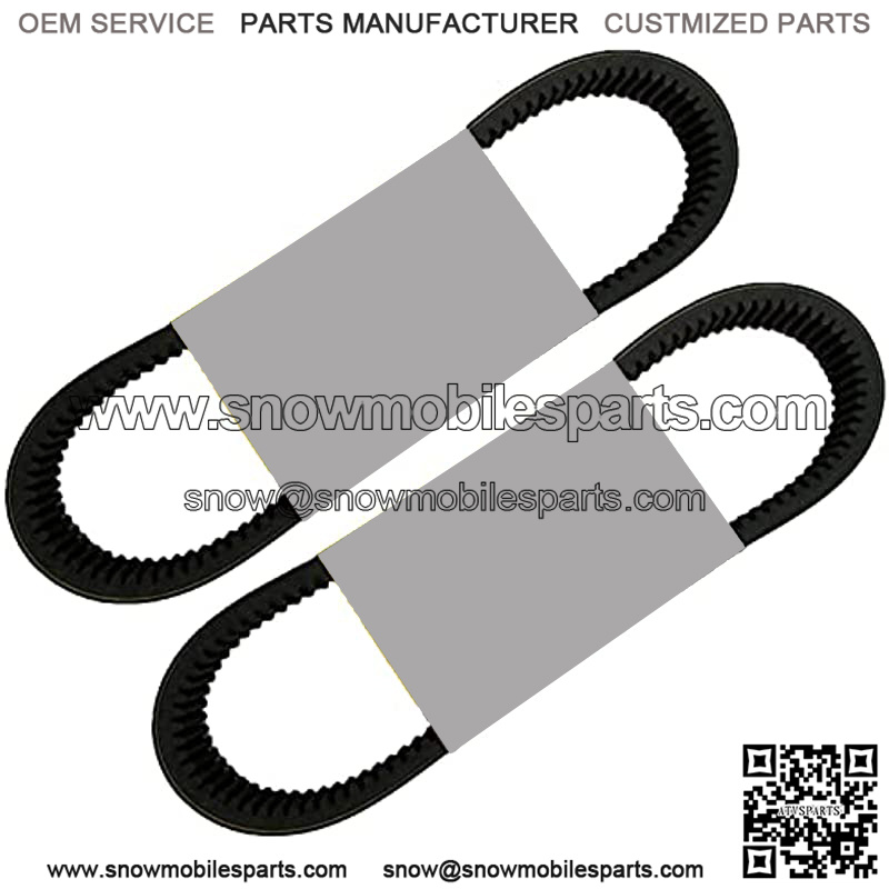 Snowmobile Drive Belt # 417300383 – 2 Pack