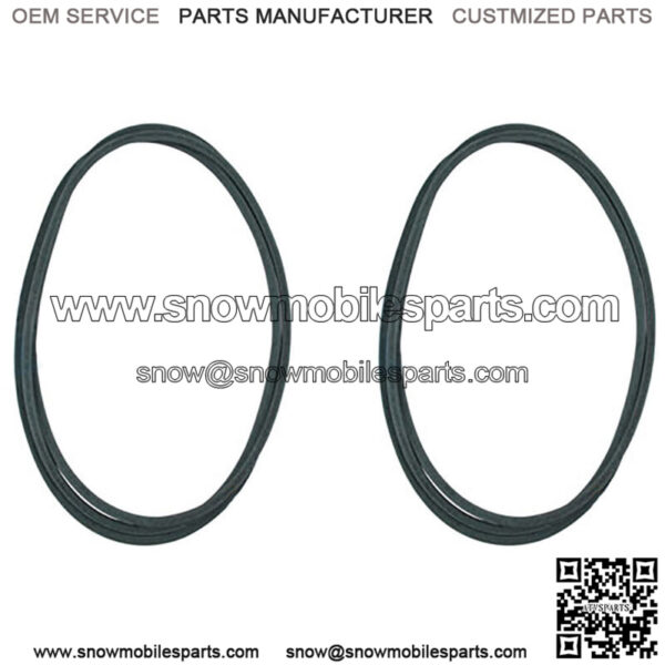 Set of 2 Belts 954-04240 Fits Cub Cadet LTX1050 LTX1050VT SLTX1050 w 50" Deck