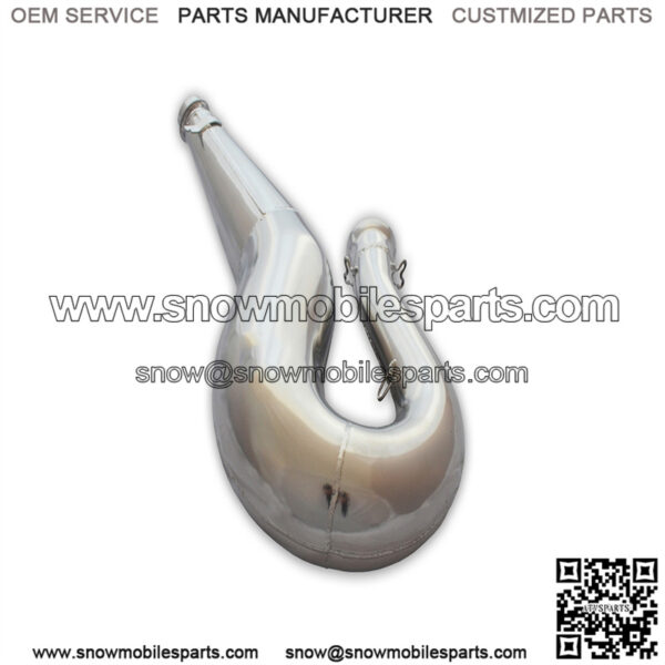 2008-18 Ski-doo 600 E-TEC Single Pipe Ceramic Coated