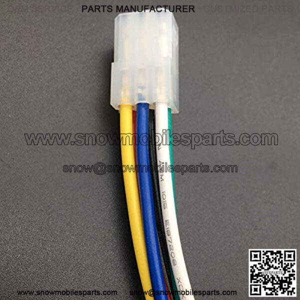 Compatible with Western Snow Plow 6 pin Control Harness Repair End 27070 Connector Pigtail - Image 4