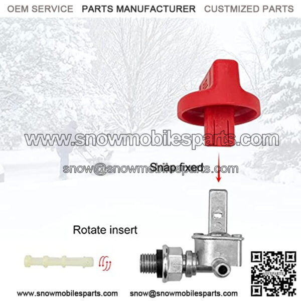 Fuel Shut Off Valve Fits for Snow Blower 12524 12527 12530 1827 1830 924 ST151 ST224 ST227 ST230 ST324 ST327 ST330 Replacement 532429234 20001436 - Image 4
