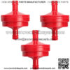 YOFMOO Pack of 3 Fuel Filter Compatible for Snow Blower Thrower Lawn Mower Scag 48057-02 Toro 42-5240 56-6360 Bynorm 330-040 Oregon 07-101 69-701 07-108  6000 12796 - Image 2
