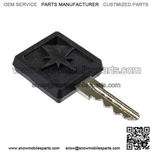 Polaris 5410611-D Snowmobile Ignition Key "D" Switch 4 Dot Electric Starter