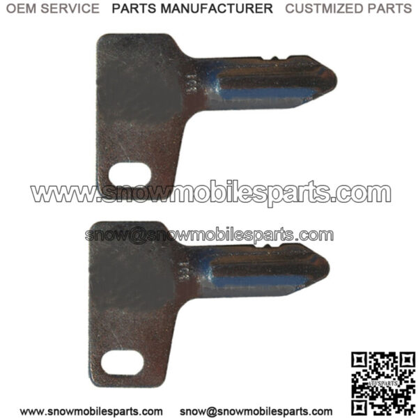 933110-00301 301 Pack of 2 Keys For Several Fits Kubota Mini Excavator Models