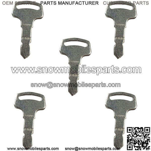 (5) Fits Kubota B Series Tractor Ignition Keys Fits Case NH Ships Free 15248-637