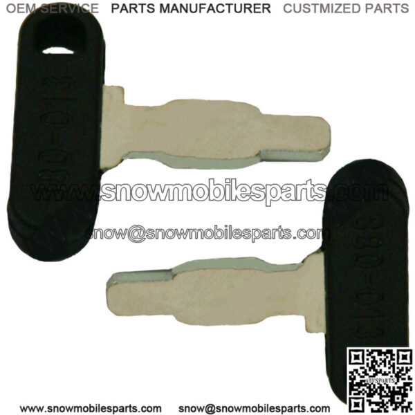 2 (1 pair) Fits Honda Generator Heavy Equipment Key Fits Many Models Generators-