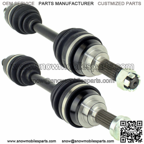 Front Right And Left CV Joint Axles for Kawasaki Prairie 700 KVF700 4X4 2004-06 (For: Kawasaki)